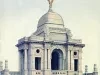 Postcard - Hurlbut Memorial Gate, Water Works Park, Detroit, Mich.