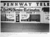 Print, Photographic - On East Jefferson at the intersection of Meldrum St. looking southeast