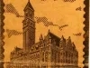 Postcard - Post Office, Detroit, Mich.