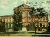 Postcard - Western High School, Detroit, Mich.