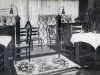Postcard - Cozy Corner in Dixie Tea Shop, 21 Washington Ave. Detroit, Mich.