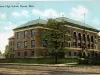 Postcard - Eastern High School, Detroit, Mich.