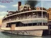 Postcard - Belle Isle Pleasure Boat, Detriot, Mich.
