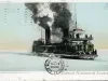 Postcard - Crossing the Detroit River in Winter.