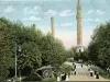 Postcard - Detroit, Mich., Water Works Park.