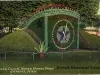 Postcard - Floral Clock, Water Works Park, Detroit, Mich.