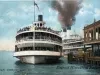 Postcard - Pleasure Steamers, Detroit, Mich.