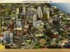 Postcard - Air View, Business Section, Detroit, Mich.
