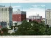Postcard - Grand Circus Park, Detroit, Mich.