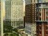 Postcard - Park Circle, Detroit, Mich.