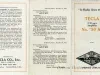Brochure - Tecla 2 Stage Amplifier, No. "50 A"