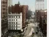 Postcard - Griswold Street, Detroit, Mich.