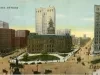 Postcard - Campus Martius, Detroit