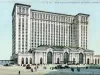 Postcard - New Michigan Central Station, Detroit, Mich.
