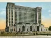 Postcard - New Michigan Central Station, Detroit, Mich.