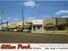 Postcard - Allen Park, Michigan. Allen Road at Southfield
