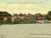 Postcard - River Front, Van Alstyne Boulevard, Wyandotte, Mich.