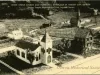 Postcard - White Stone Church and Franklin's Birthplace in Midget City, Detroit
(Shirley Temple Playhouse and Pool, beyond Church)