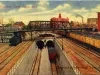 Postcard - Detroit River Tunnel, Detroit, Mich.
