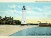 Postcard - Light House, Port Huron, Mich.