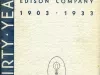 Booklet - The Detroit Edison Company, 1903-1933