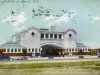 Postcard - Bath House, Belle Isle, Detroit, Mich.