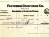 Bill-of-sale - Fletcher Hardware Company