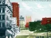 Postcard - Griswold St. from Gr. River Ave. looking south, Detroit, Mich.
