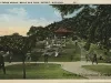 Postcard - The Cedar Mound, Belle Isle Park, Detroit, Michigan.
