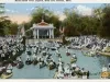 Postcard - Band Stand over Lagoon, Belle Isle, Detroit, Mich.