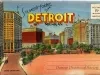 Post Folder - Souvenir Folder of Detroit Michigan