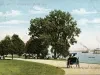 Postcard - Detroit, Mich., Driveway, Belle Isle.