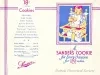 Menu - A Sanders Cookie for Every Occasion for 18¢ a Dozen