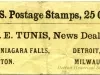 Envelope - W. E. Tunis, News Dealer