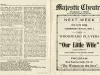 Program, Theater