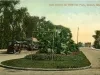 Postcard - Auto Station for Belle Isle Park, Detroit, Mich.