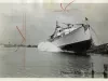 Print, Photographic - Launching Charles F. Kettering's boat the OLIVE K.