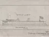 Drawing, Technical - Ann Arbor's No's. 1 - 2, 
Built for the TA & NM Railroad Co.