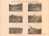 Lithograph - Illustrations Showing Progress of Work on the New Lock,
St. Mary's Falls Canal, Michigan.