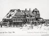 Drawing - "Lake St. Clair Club"