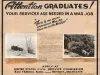 Poster - Attention Graduates!