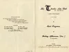 Program, Theater