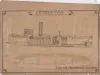 Drawing, Technical - Detroit Fire Tug, Detroiter