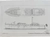 Drawing, Technical - Drawing #2, 55' Cruiser for Harrison Williams, 
Designed by Gar Wood, Algonac, Mich