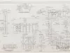 Drawing, Technical - SS Joseph S. Young Lengthening, 
Midship Section and Transverse Bulkhead