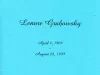 Booklet - "Lenore Grabowsky"