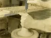 Print, Photographic - Throwing Spark Plug Blanks