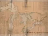 Chart, Navigational - General Chart of the Northern and Northwestern Lakes,
Including New York State Canals and Lake Champlain