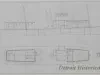 Drawing, Technical - U.S. Steamer, Margaret -
Plan Showing Proposed Steel Deckhouses,
To Replace Houses Lost in Storm of November 1, 1926