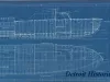 Blueprint - 63 Ft. Aircraft Rescue Boat - Mark 3, 
Framing Plan and Profile